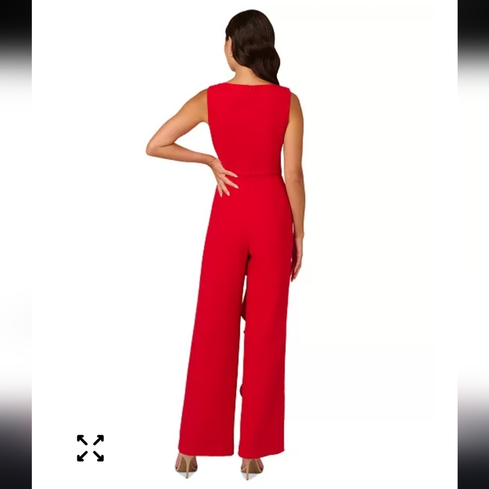 Laundry By Shelli Segal Red Jumpsuit - Picture 3 of 7